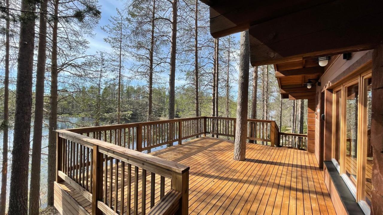 Hotel Lapiosalmi Wilderness Center Posio Esterno foto