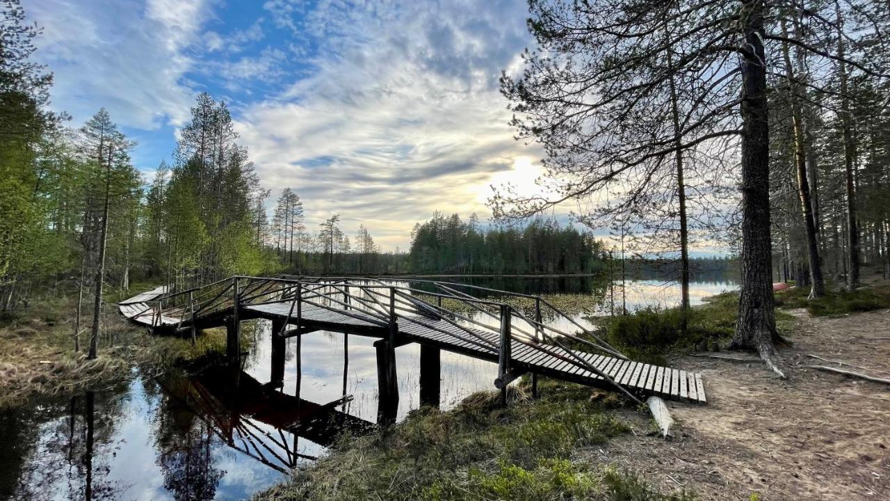 Hotel Lapiosalmi Wilderness Center Posio Esterno foto