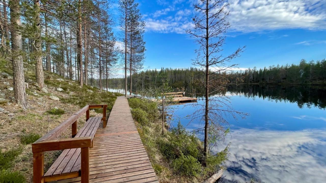 Hotel Lapiosalmi Wilderness Center Posio Esterno foto